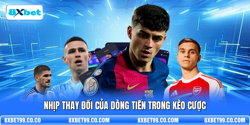 Nhịp thay đổi của dòng tiền trong kèo cược